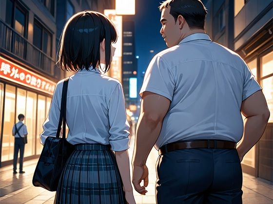 サンプル画像2:キモおじ×おじ活JK〜ゴミ部屋で快楽落ち〜(ぴんくましゅまろ) [d_600735]