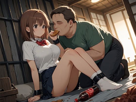 サンプル画像4:キモおじ×おじ活JK〜ゴミ部屋で快楽落ち〜(ぴんくましゅまろ) [d_600735]