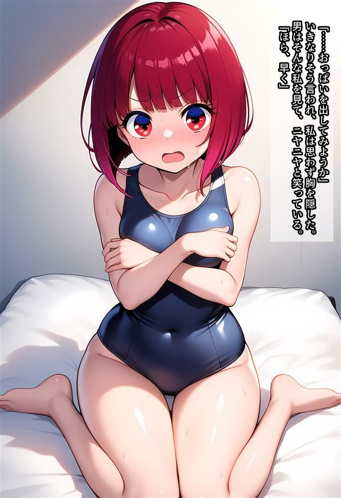 サンプル画像3:かなちゃん スク水でえっちな撮影会(相田ナリラ) [d_600756]