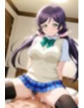 ラブライ◯！ 東◯希 エロCG集