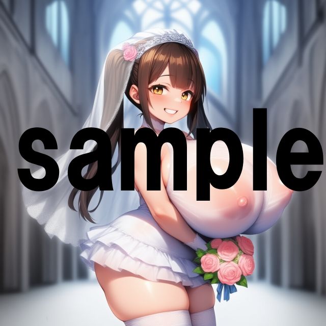 サンプル画像1:童顔花嫁(童顔堂) [d_600777]