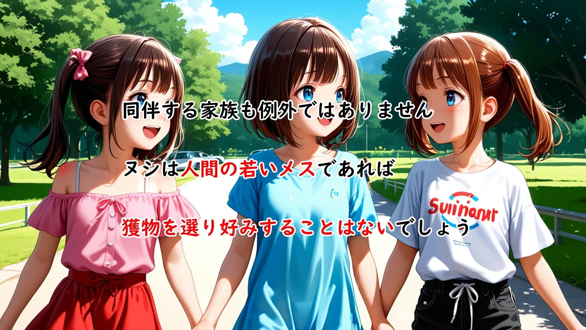 サンプル画像5:異形の生物に生贄として捧げられ触手で全身の性感帯を同時に嬲られて何回イってもやめてもらえない女の子〜2校目〜(ありゅ研究所) [d_600796]