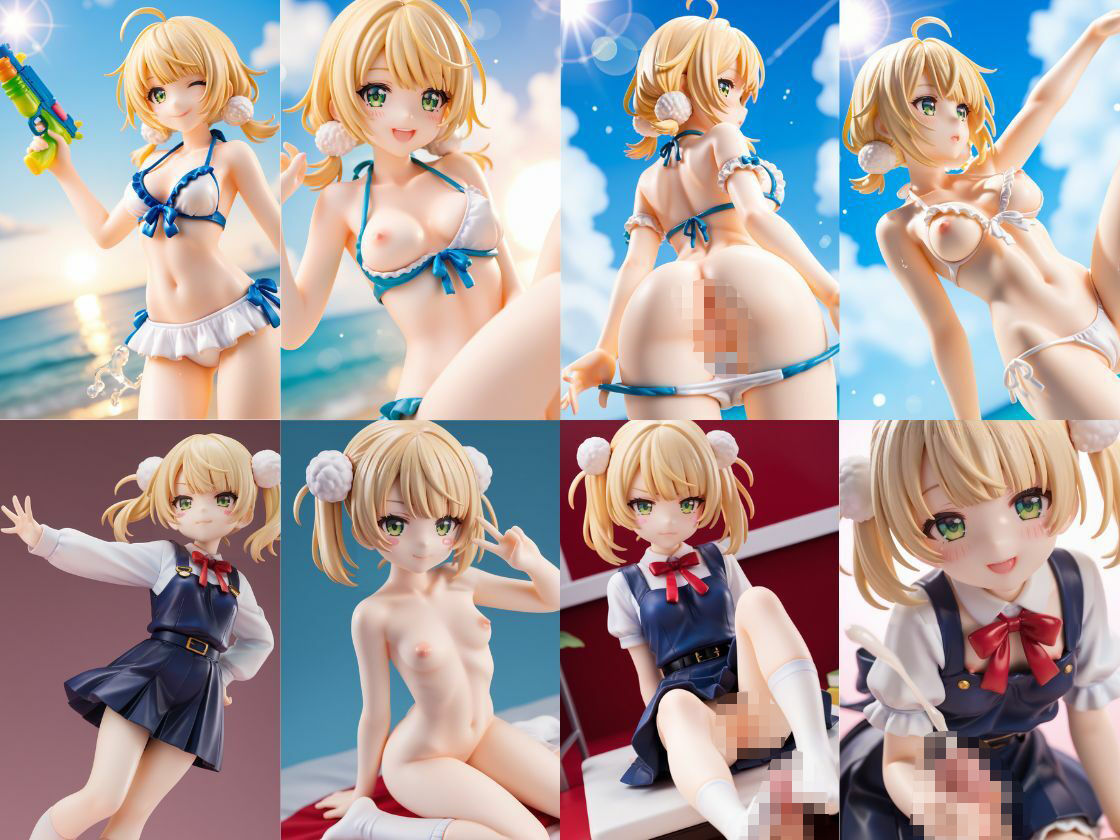 サンプル画像3:しぐ〇うい フィギュア風イラストコレクション(のこ（noko）) [d_600800]