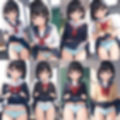 ボブ女子のパンティー2【500枚】