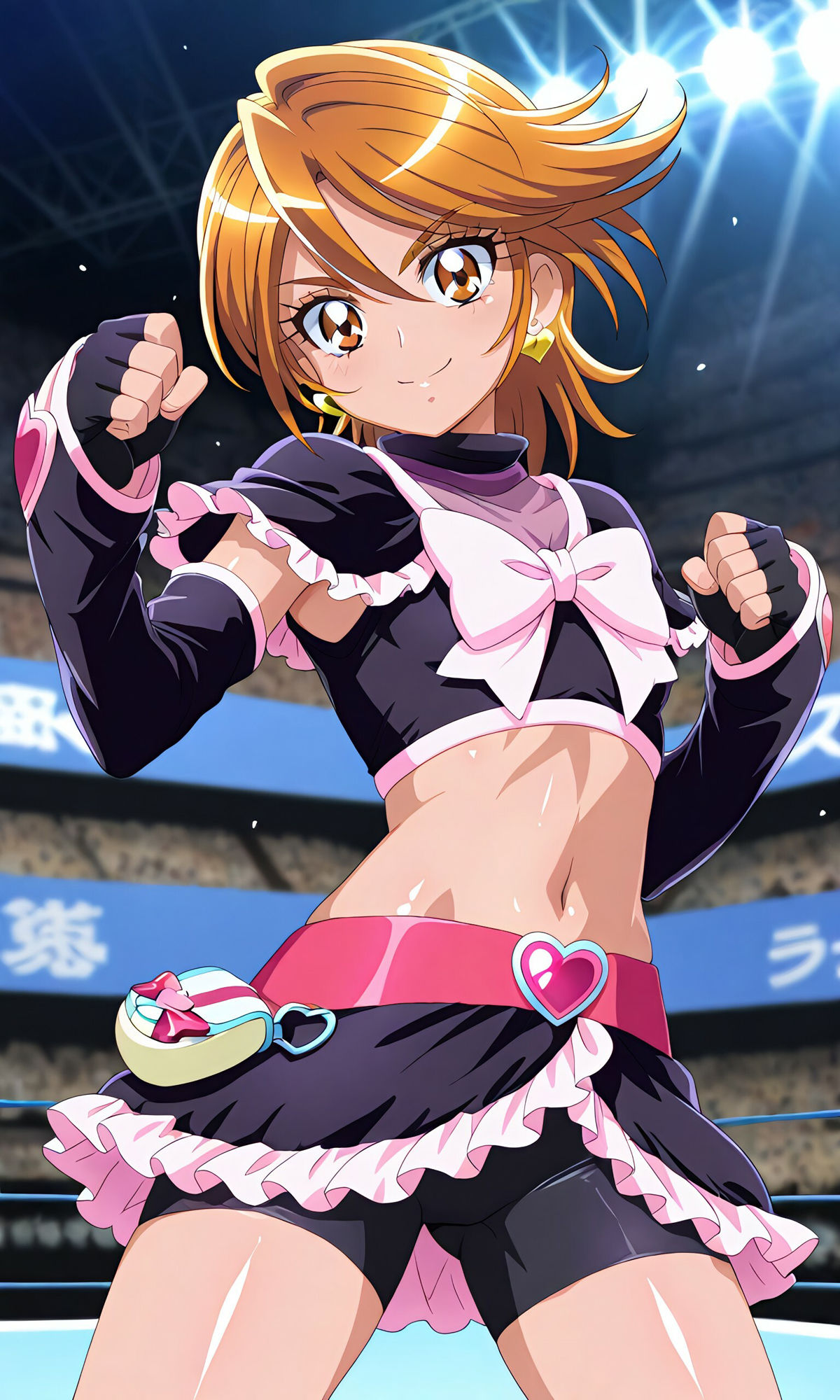 サンプル画像1:ミックスファイト  キュアブラック(やなか亭) [d_600845]