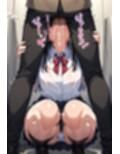 清楚な美少女（チンポ付）性処理の記録。黒髪ふたなり娘の裏のカオ