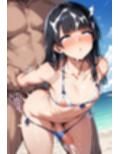 清楚な美少女（チンポ付）性処理の記録。黒髪ふたなり娘の裏のカオ