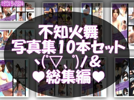 【TD1500】元祖セクシー女性格闘家『不知火舞(しらぬいまい)』の写真集SexyNinja-01から50までの50本セット! 画像1
