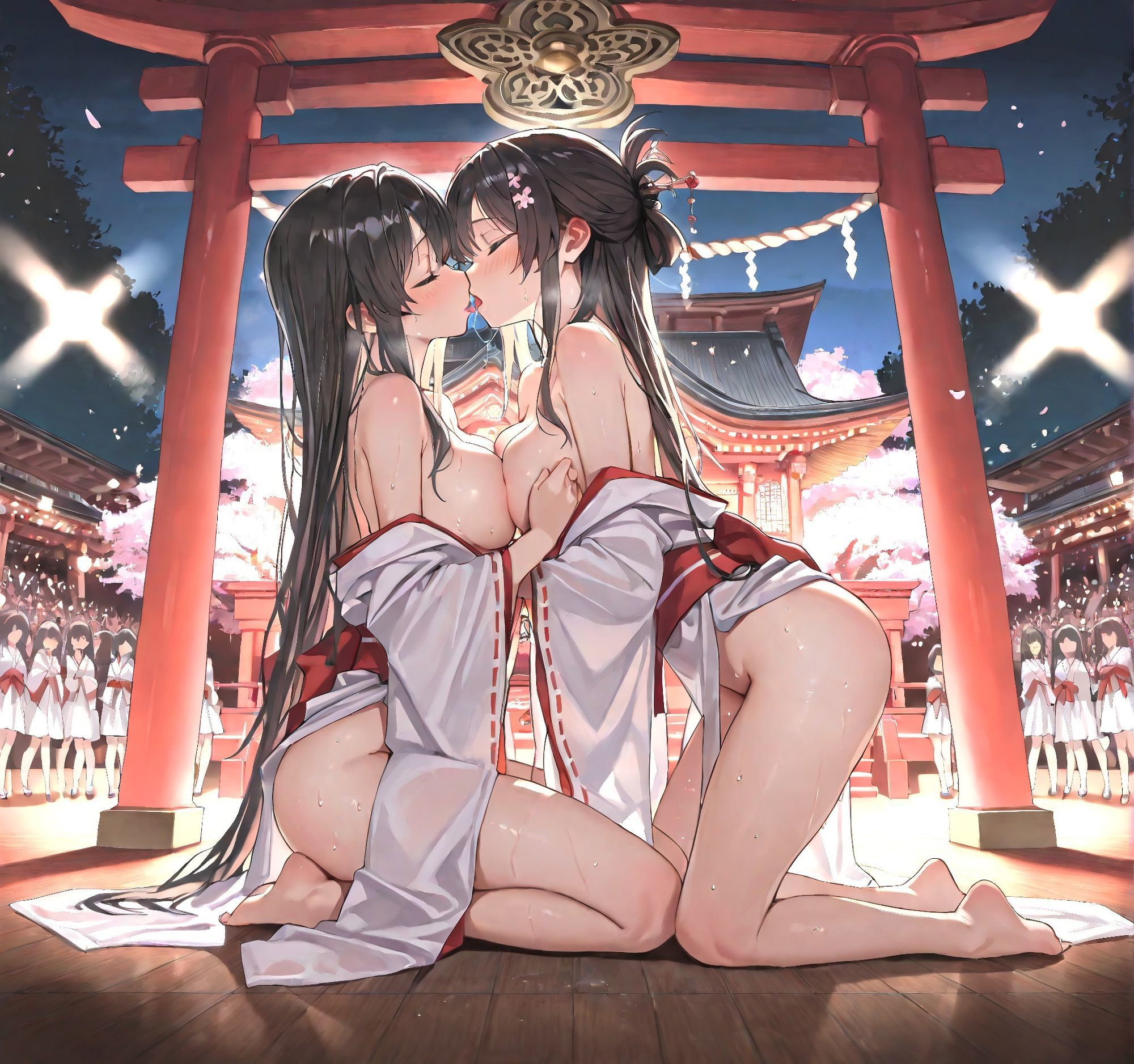 サンプル画像6:【395枚】巫女の処女卒業祭り(morycats) [d_600947]