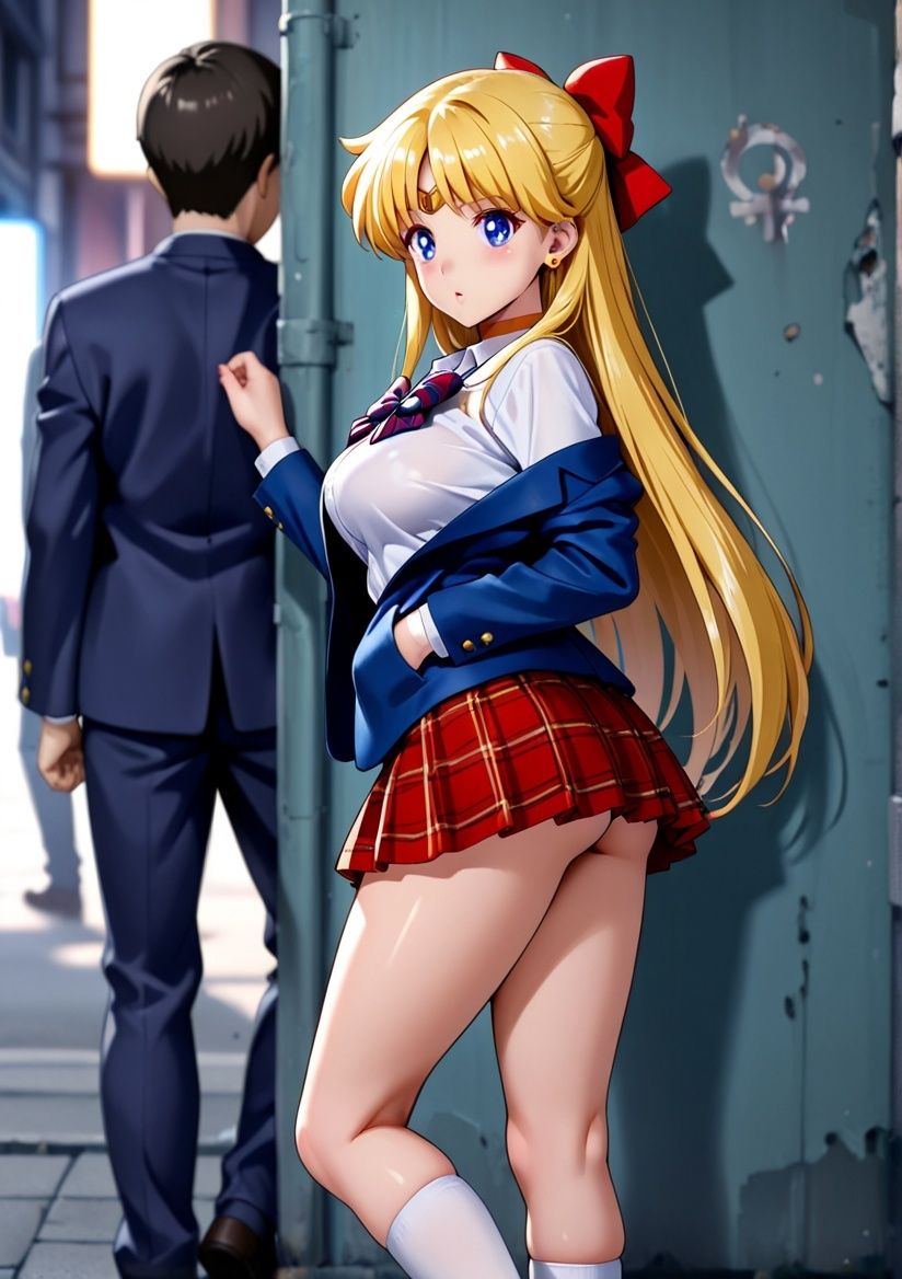 サンプル画像1:クラスの一軍女子セーラーヴィー〇スは発情期(月が満ちるとき) [d_600958]