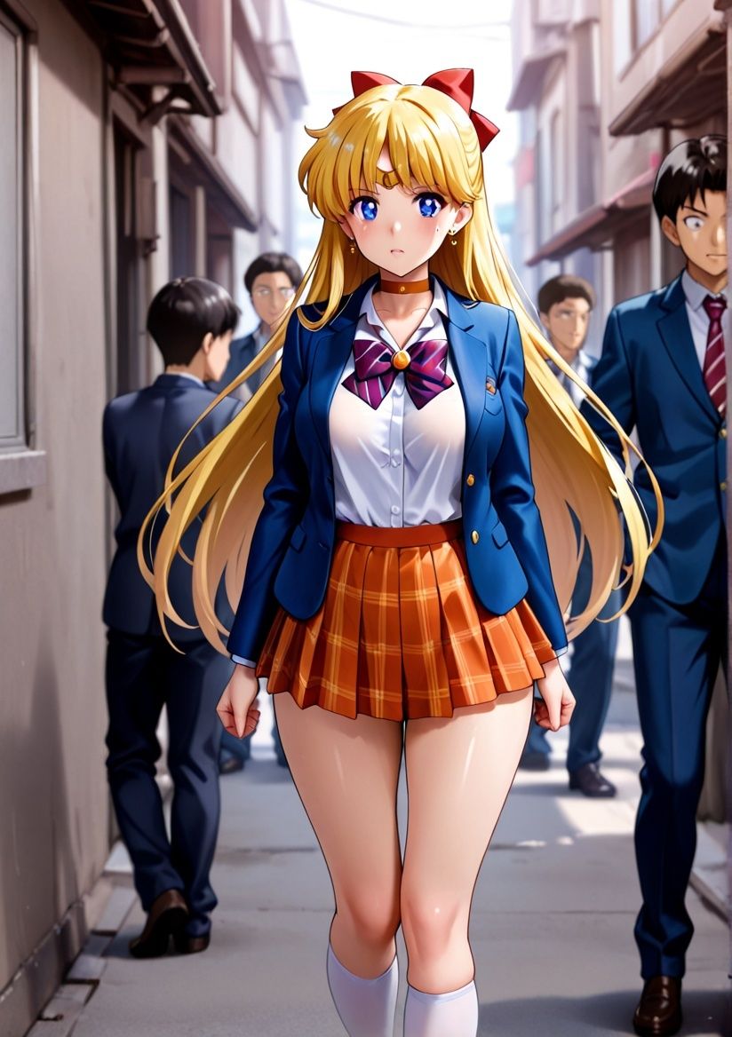 サンプル画像2:クラスの一軍女子セーラーヴィー〇スは発情期(月が満ちるとき) [d_600958]