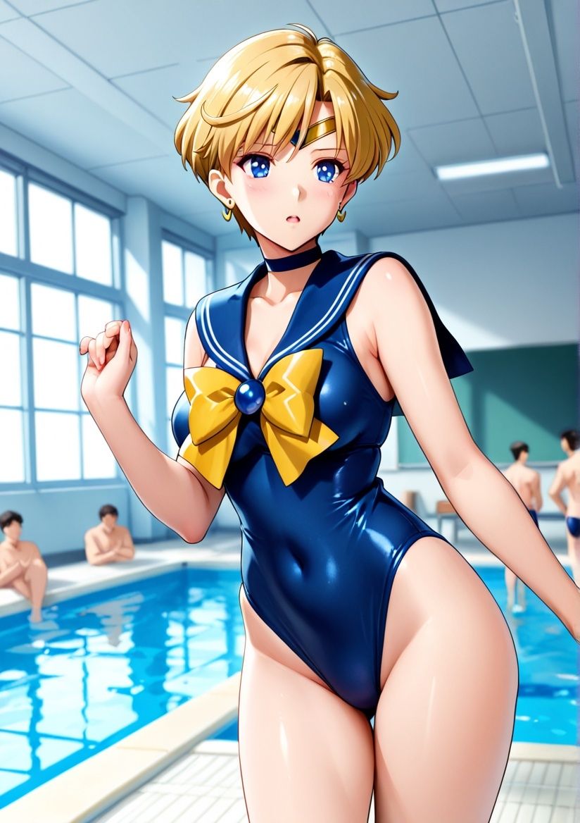 サンプル画像5:クラスの一軍女子セーラーウ〇ヌスは発情期(POYOPOYO) [d_600960]