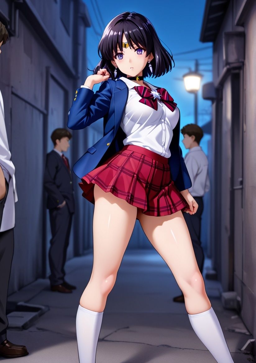 クラスの一軍女子セーラーサ〇ーンは発情期 画像1