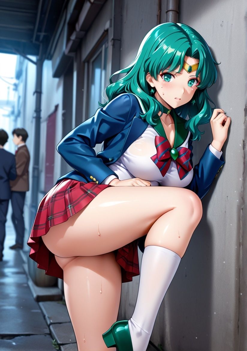 クラスの一軍女子セーラーネプ〇ューンは発情期 画像3