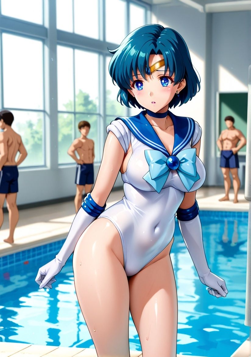 クラスの一軍女子セーラーマー〇ュリーは発情期 画像2