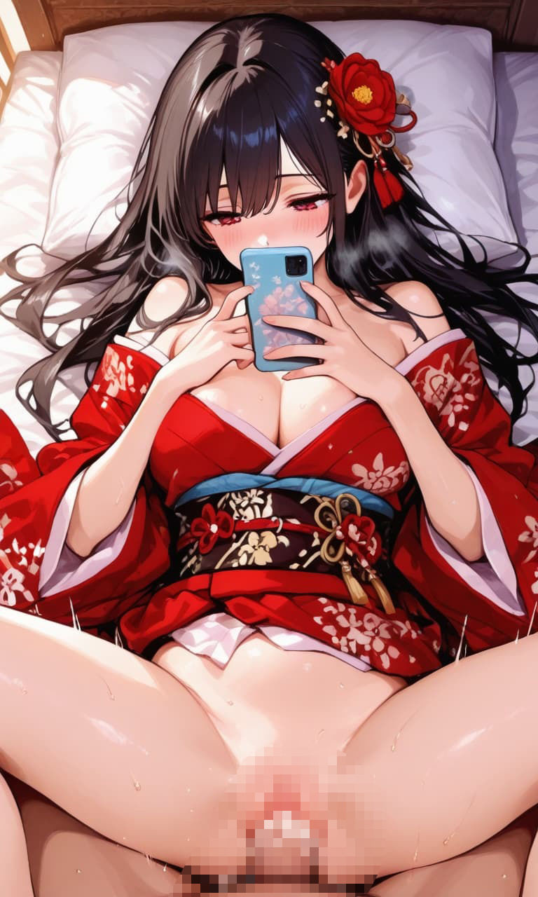 （155枚）性行為でイっちゃう！若い女性の性行為イラスト集（エロ） 画像8