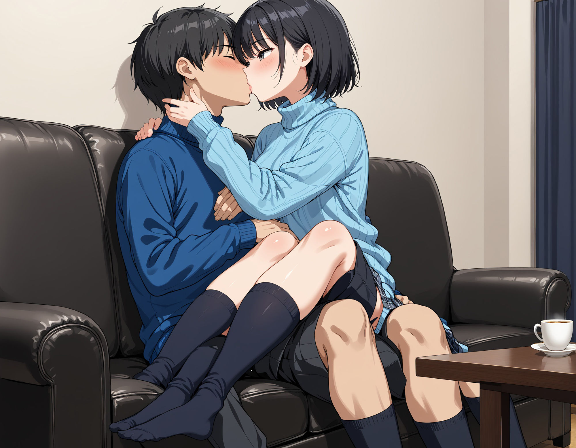 サンプル画像2:無邪気な彼女の妹が終電逃して泊まりにきた(s) [d_601038]