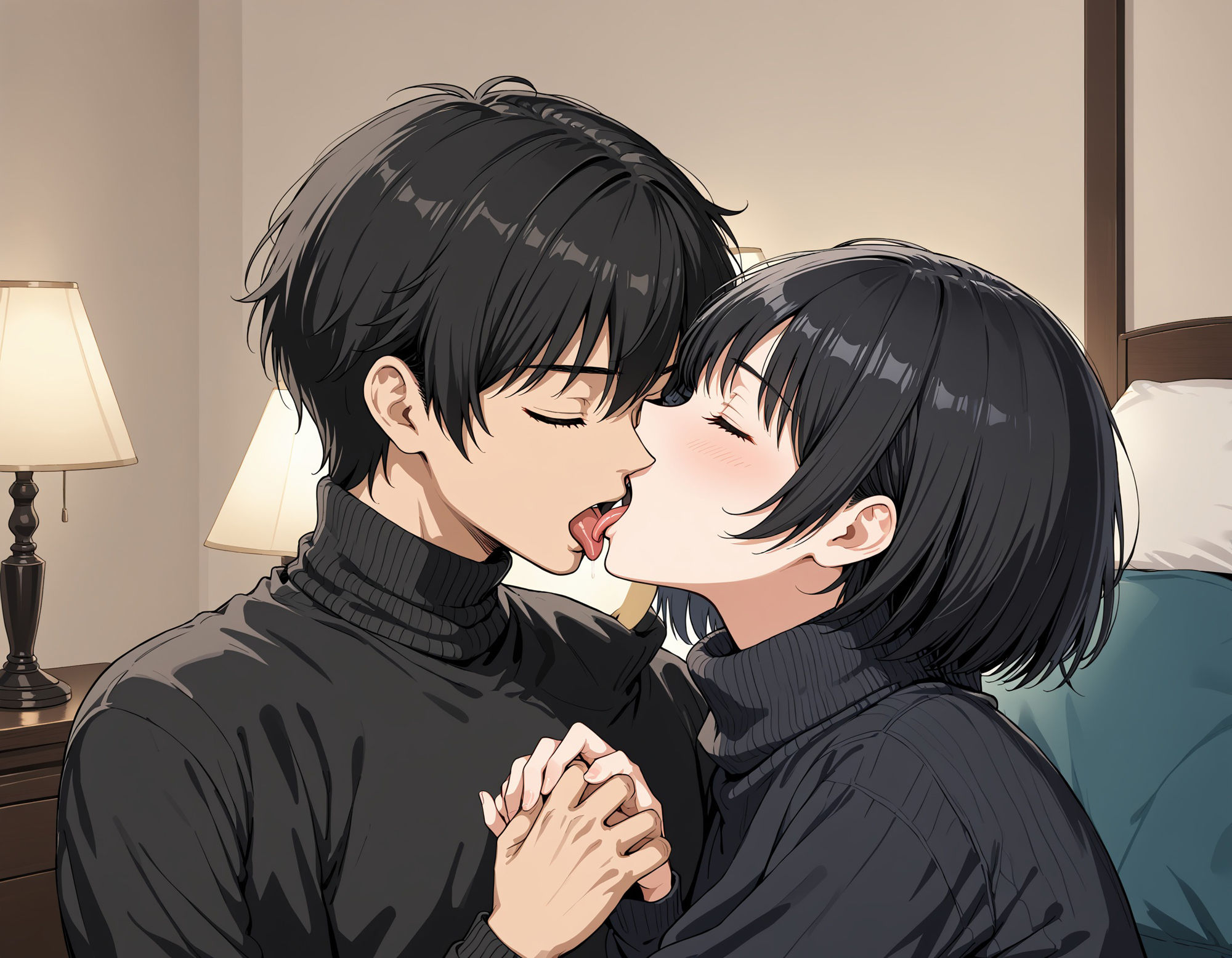 サンプル画像3:無邪気な彼女の妹が終電逃して泊まりにきた(s) [d_601038]