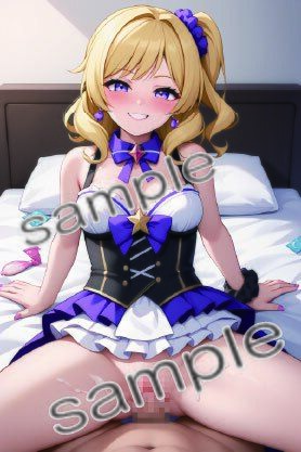 サンプル画像1:バズりアイドル激かわびじょ(いらすとびじょ館) [d_601044]