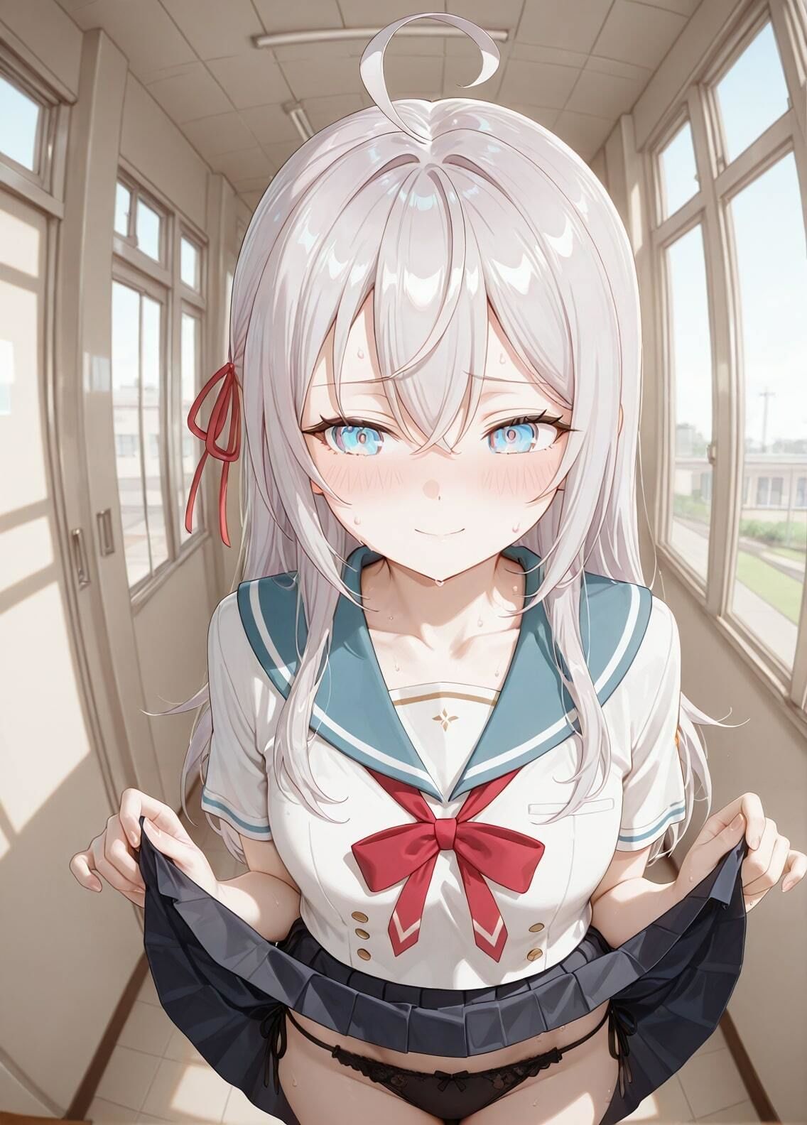 サンプル画像3:「時々ボソッとロシア語でデレる隣のアーリャさん」アリサ・ミハイロヴナ・九条セクシー写真集15（全500枚）(人の海) [d_601046]