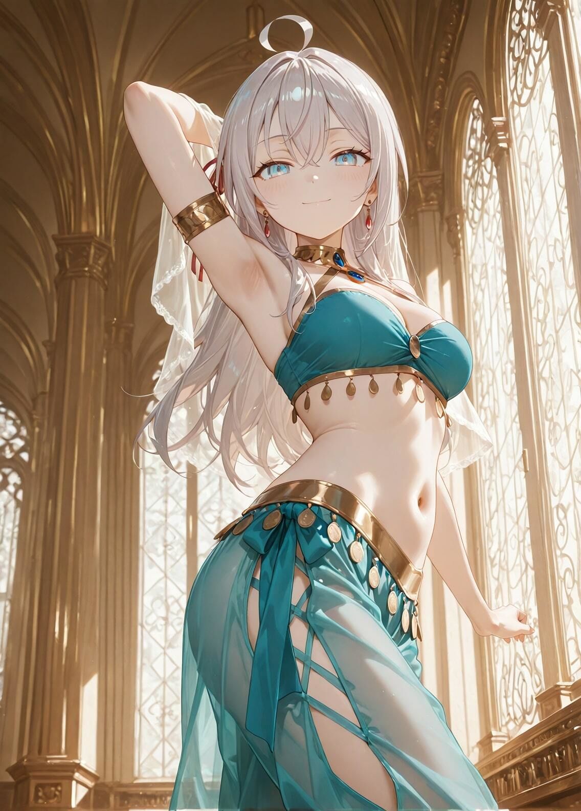 サンプル画像5:「時々ボソッとロシア語でデレる隣のアーリャさん」アリサ・ミハイロヴナ・九条セクシー写真集15（全500枚）(人の海) [d_601046]