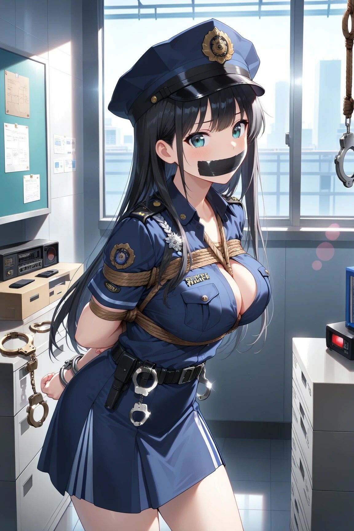【婦警絶望】辱めの緊縛一覧集 画像9