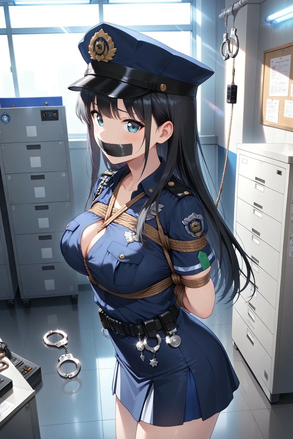 【婦警絶望】辱めの緊縛一覧集 画像10