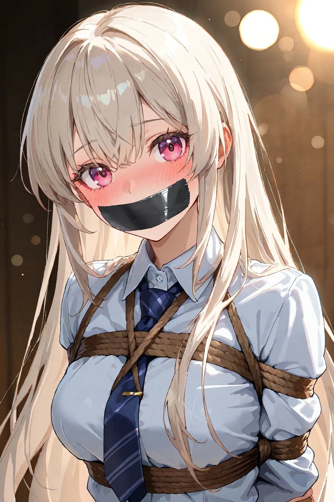 サンプル画像4:【学園アイドル緊縛】狙われた優等生(緊縛同人) [d_601092]