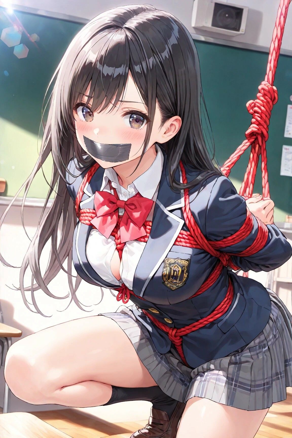 【学園アイドル緊縛】狙われた優等生 画像8