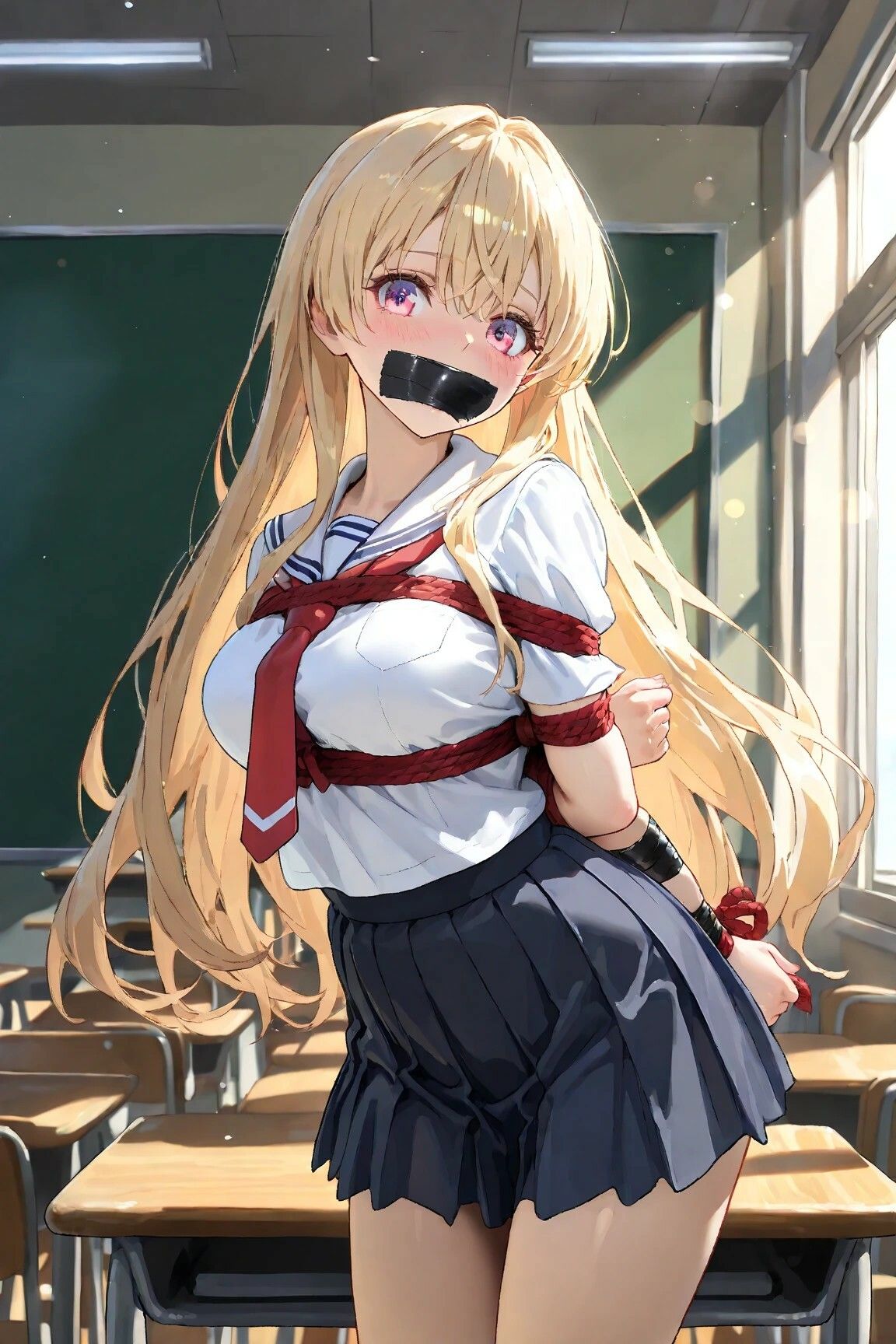 【学園アイドル緊縛】狙われた優等生 画像9