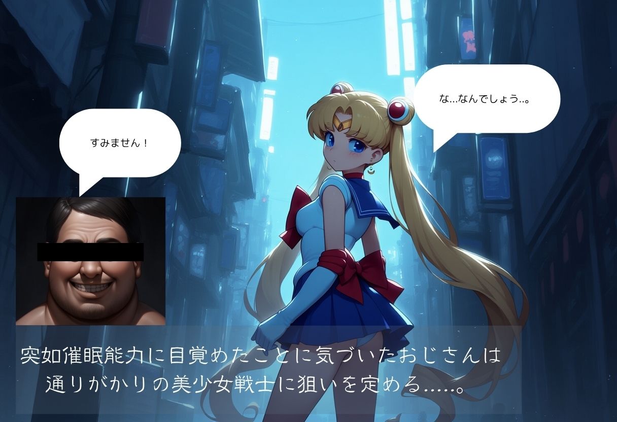 サンプル画像1:美少女戦士〜洗脳レ●プ(自慰クラブ) [d_601106]