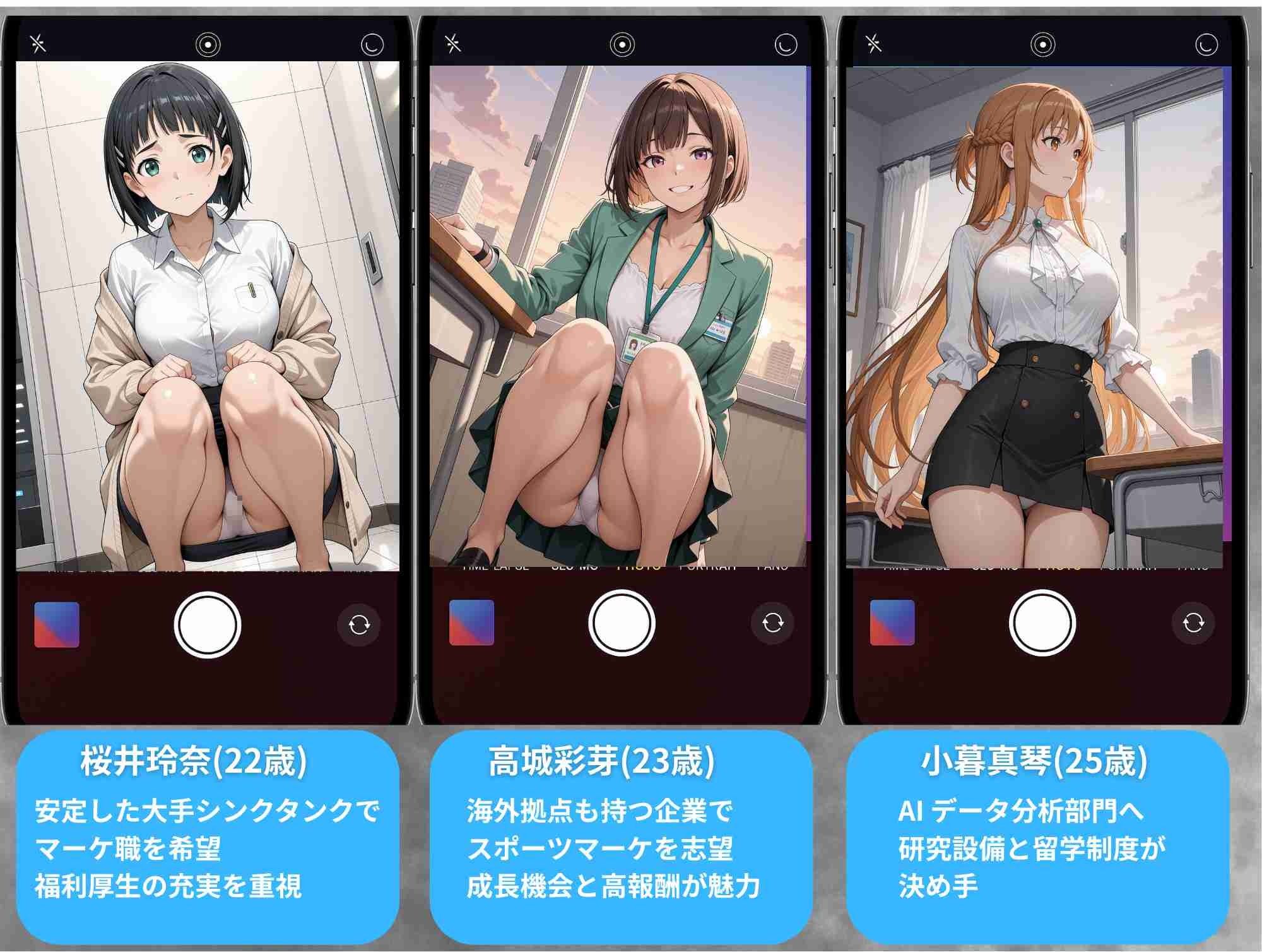 サンプル画像2:企業内繁殖研修センター  新人OL受胎カリキュラム(満開の花園) [d_601117]