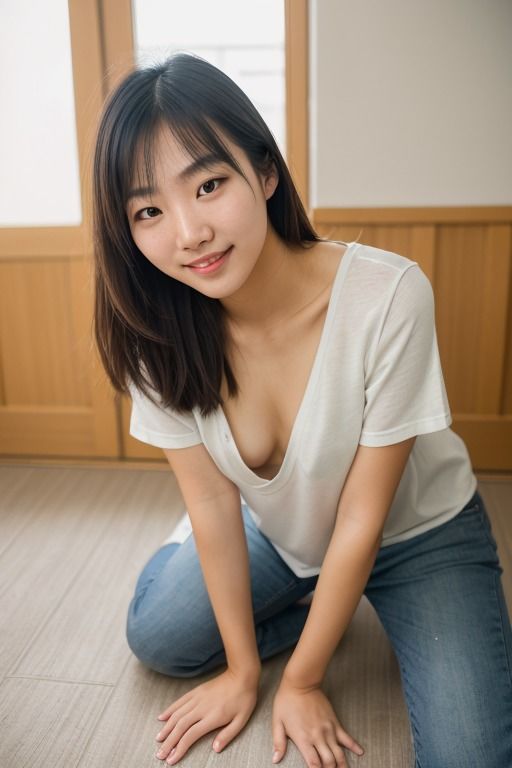 見せてる？胸元油断お姉さん 画像9