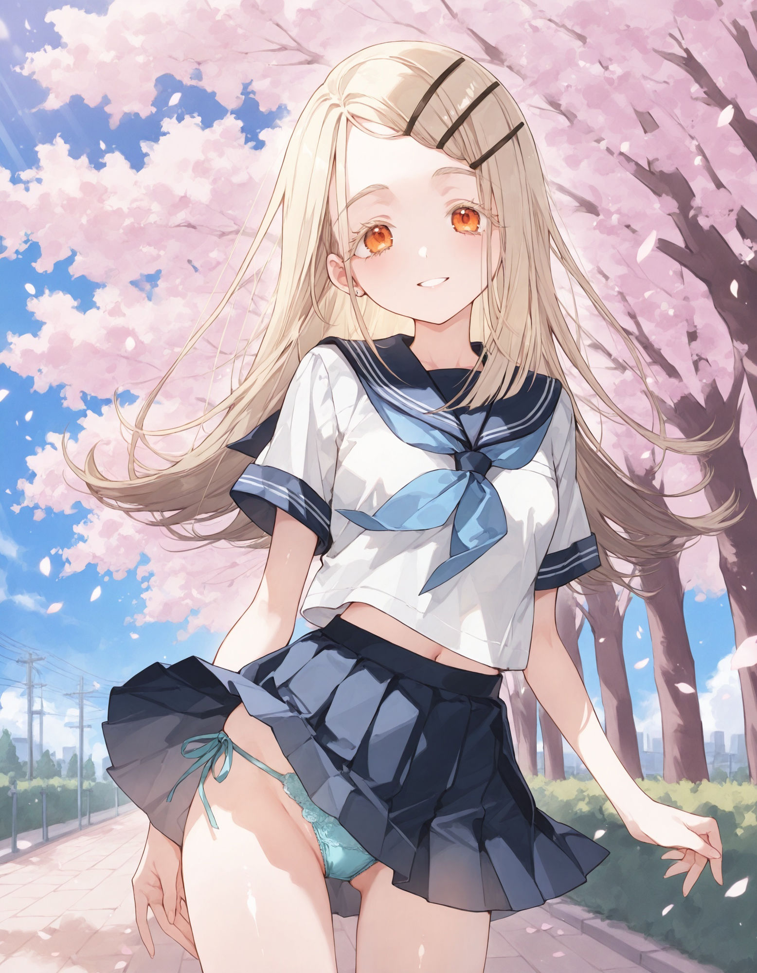 サンプル画像2:篠〇広のパンチラ〜制服編〜(D.P.H.) [d_601147]