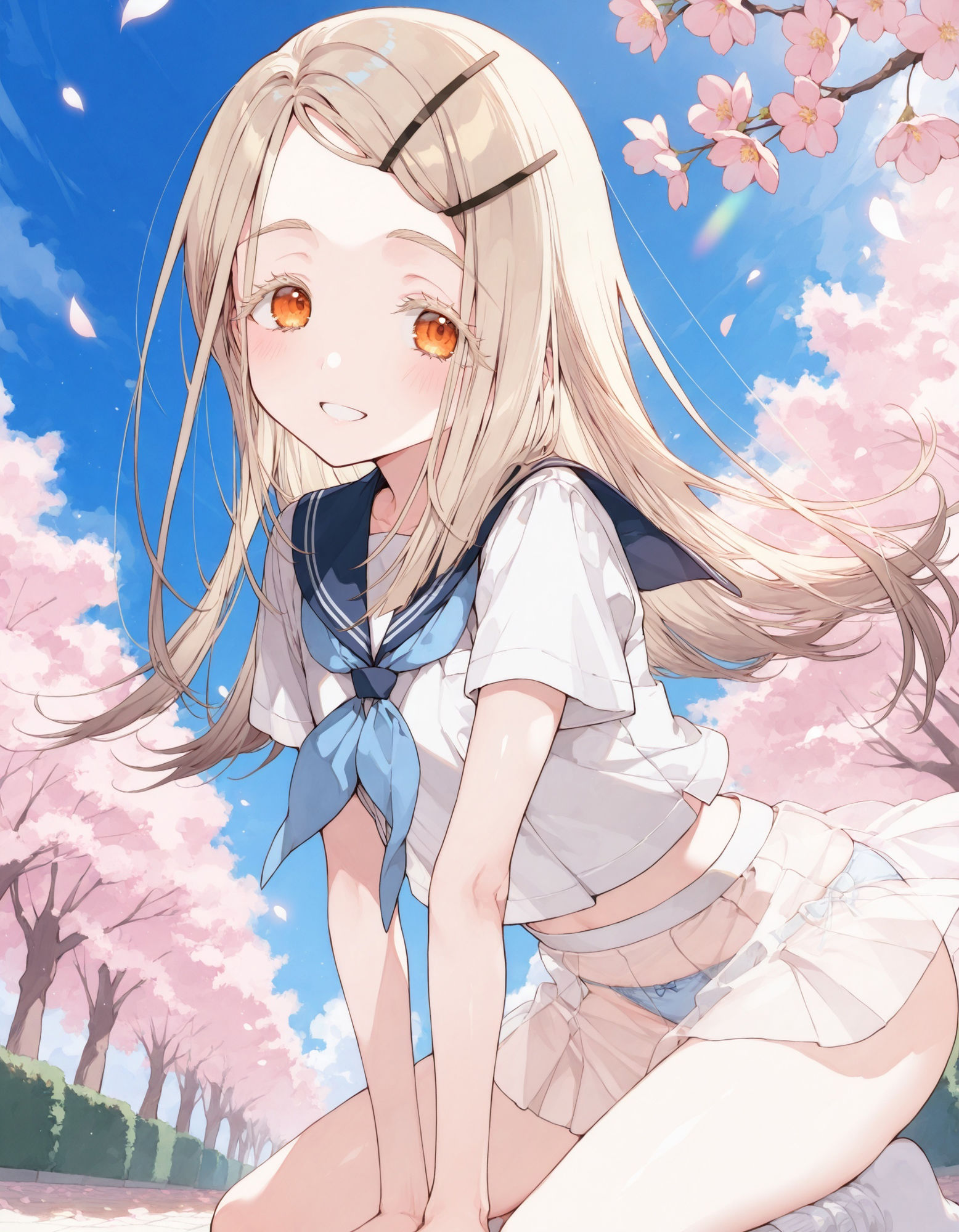 サンプル画像3:篠〇広のパンチラ〜制服編〜(D.P.H.) [d_601147]