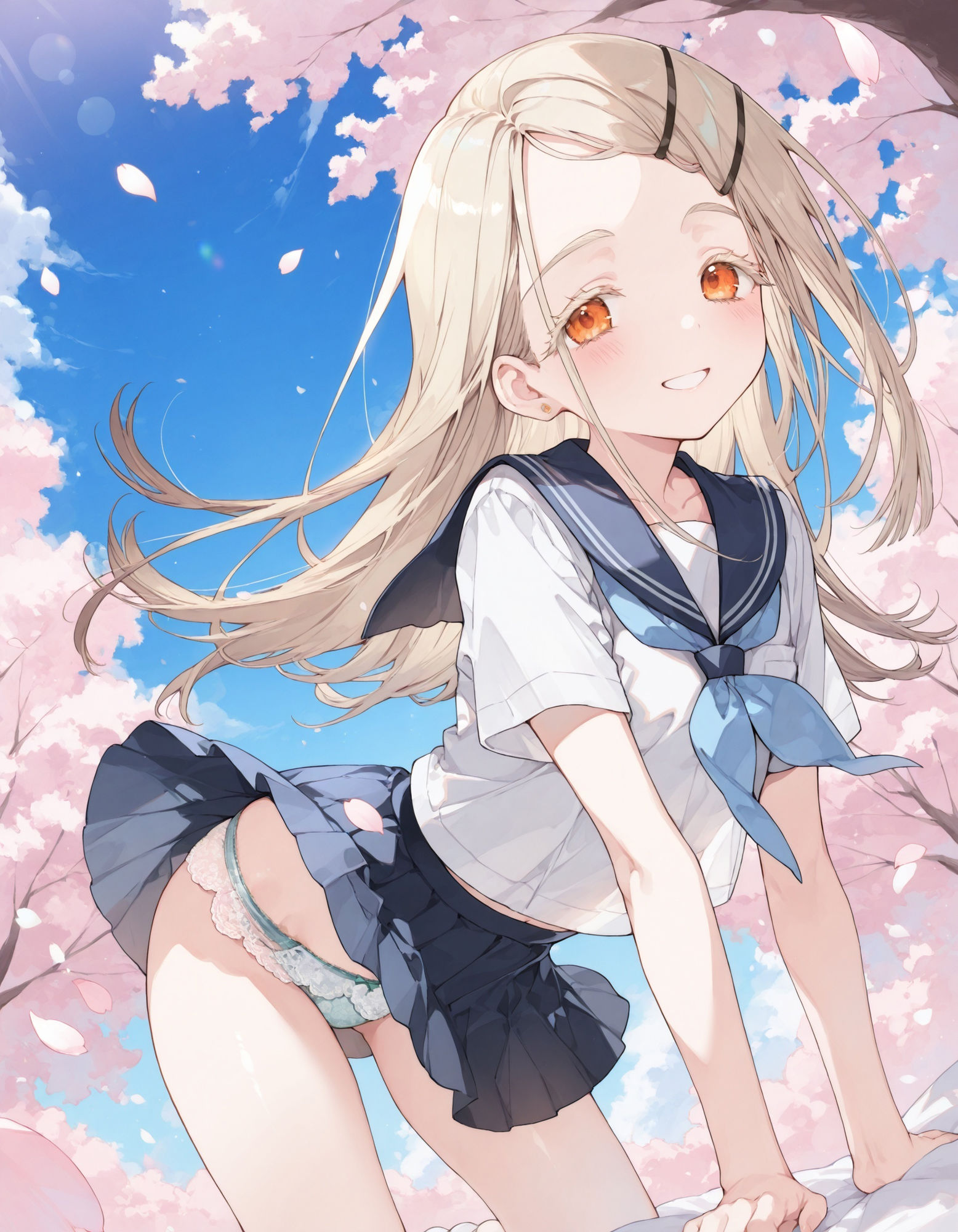 サンプル画像5:篠〇広のパンチラ〜制服編〜(D.P.H.) [d_601147]