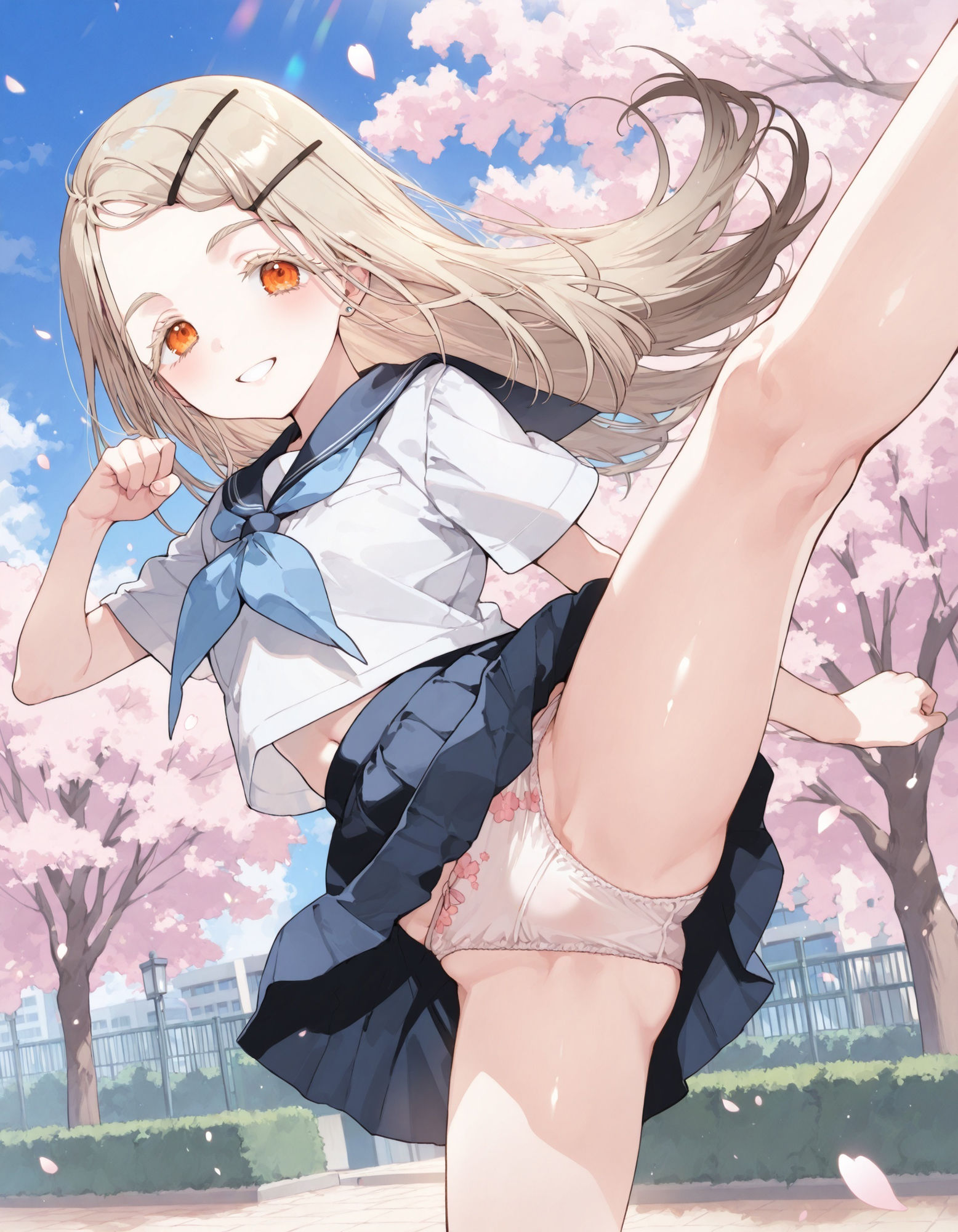 サンプル画像6:篠〇広のパンチラ〜制服編〜(D.P.H.) [d_601147]