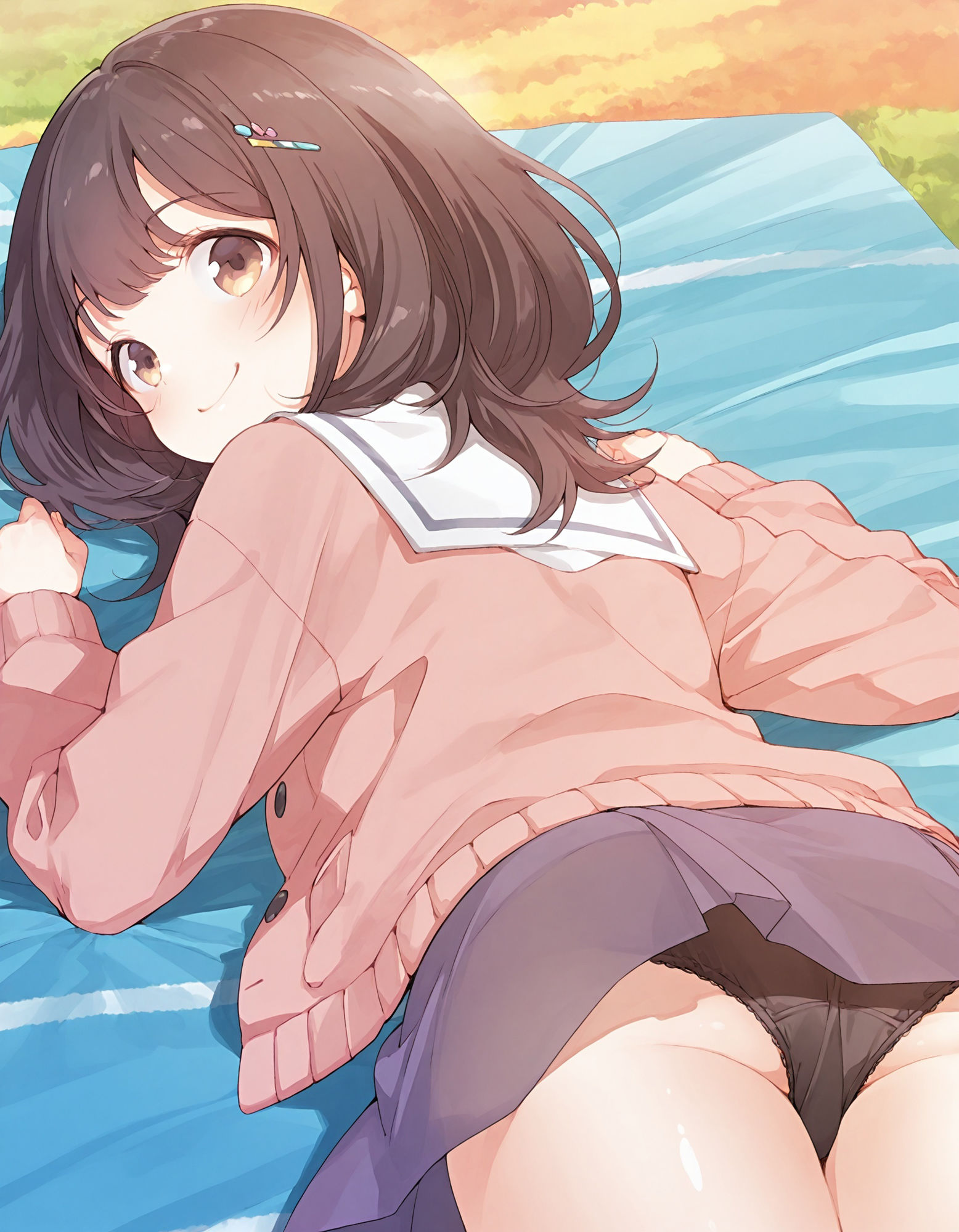 サンプル画像4:河〇まこのパンチラ〜私服編〜(D.P.H.) [d_601154]