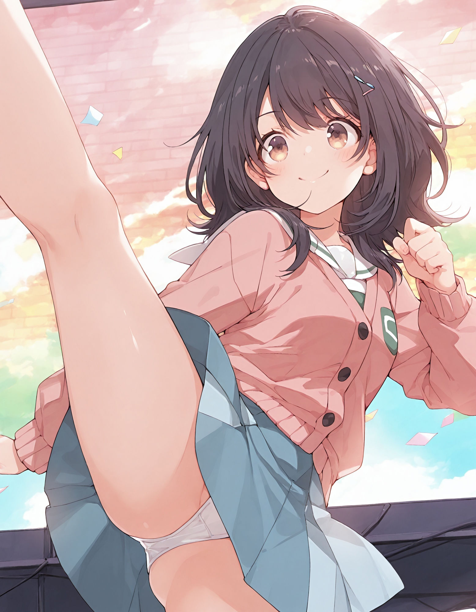 サンプル画像5:河〇まこのパンチラ〜私服編〜(D.P.H.) [d_601154]