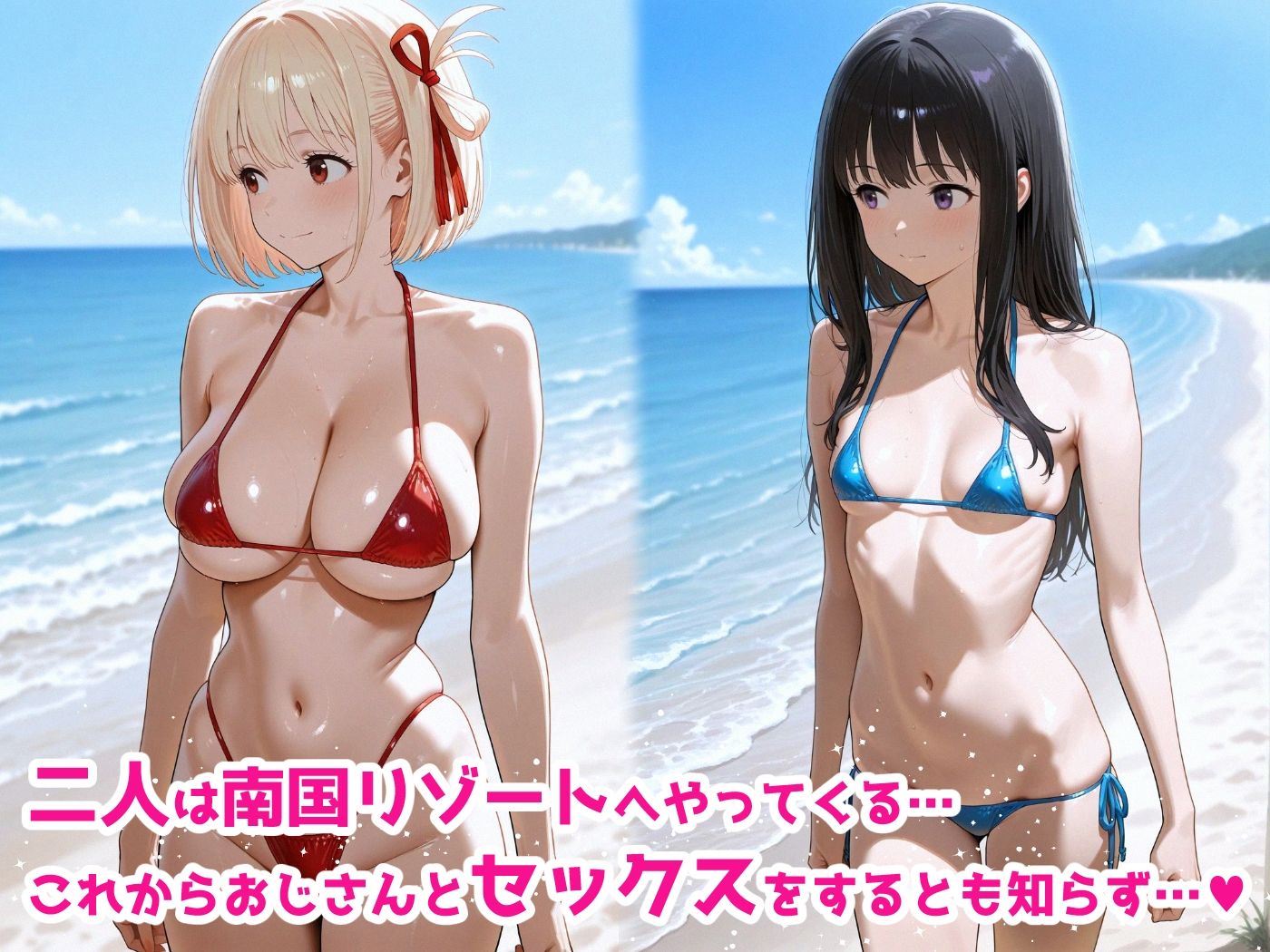 リゾートでセックス -リ〇リス・リコイル- 画像2