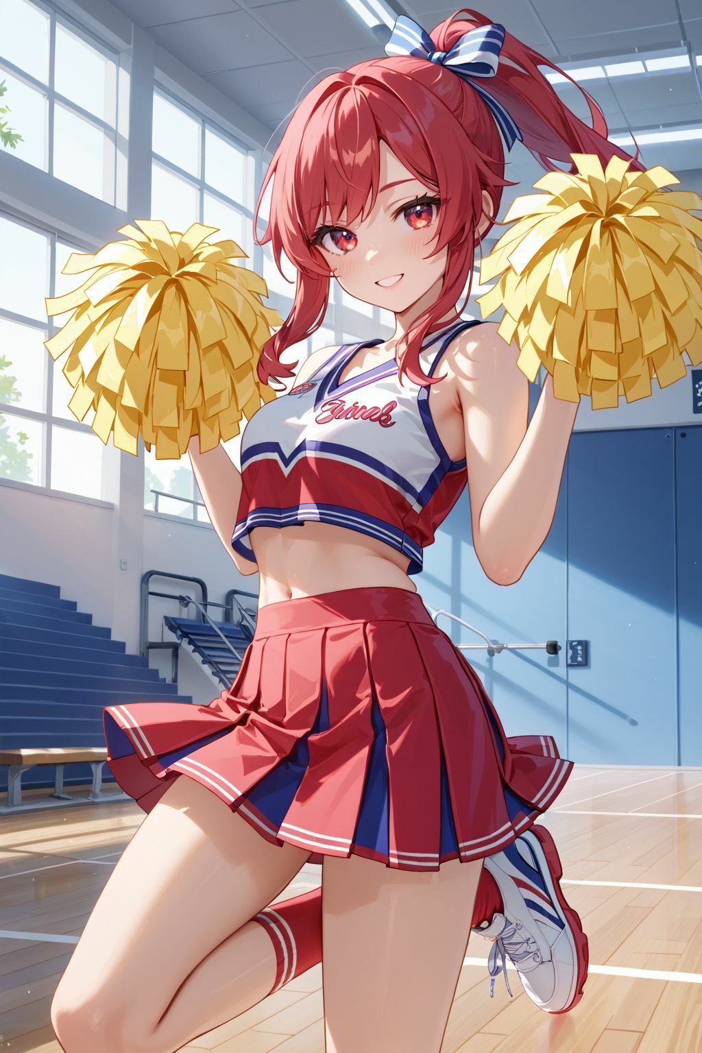 絶頂☆応援 チア部の濃厚ご奉仕 画像1