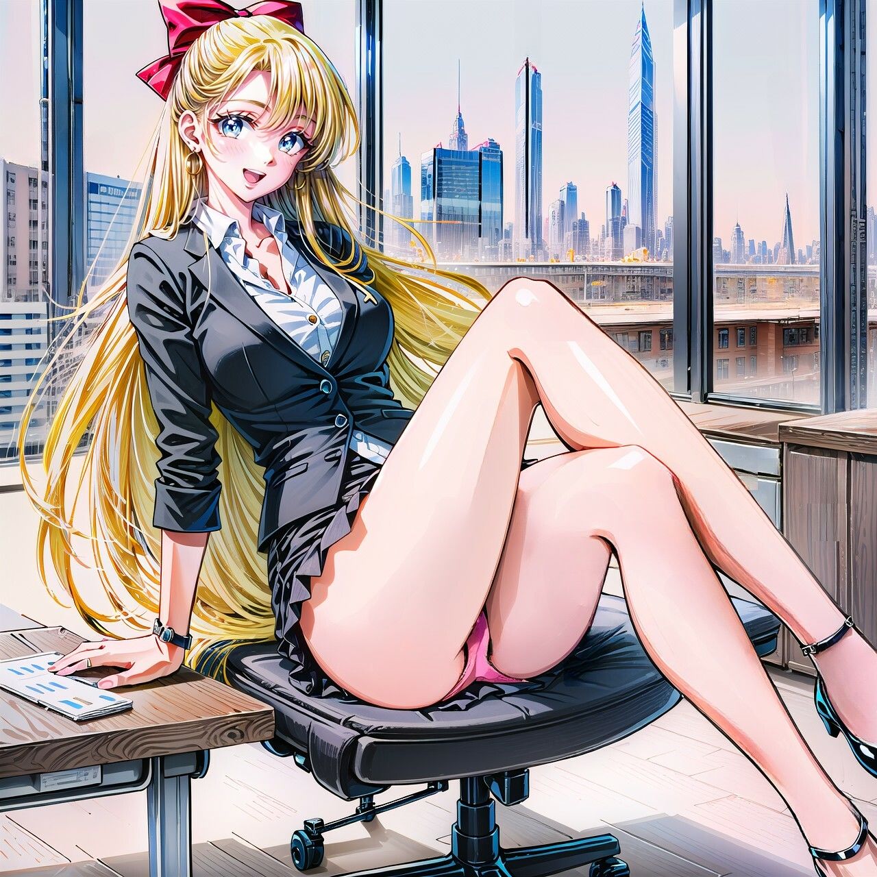 ギャルでビッチの美〇ちゃんはアヘ顔が板についてますね_玩具目隠し編 画像9