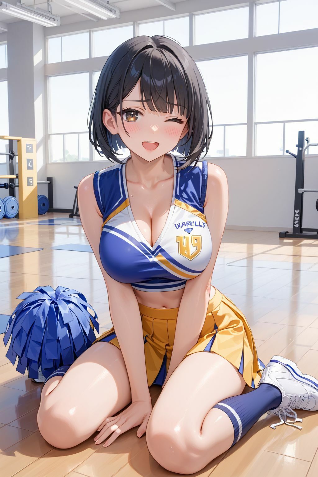 絶頂☆応援 チア部の濃厚ご奉仕2 画像1