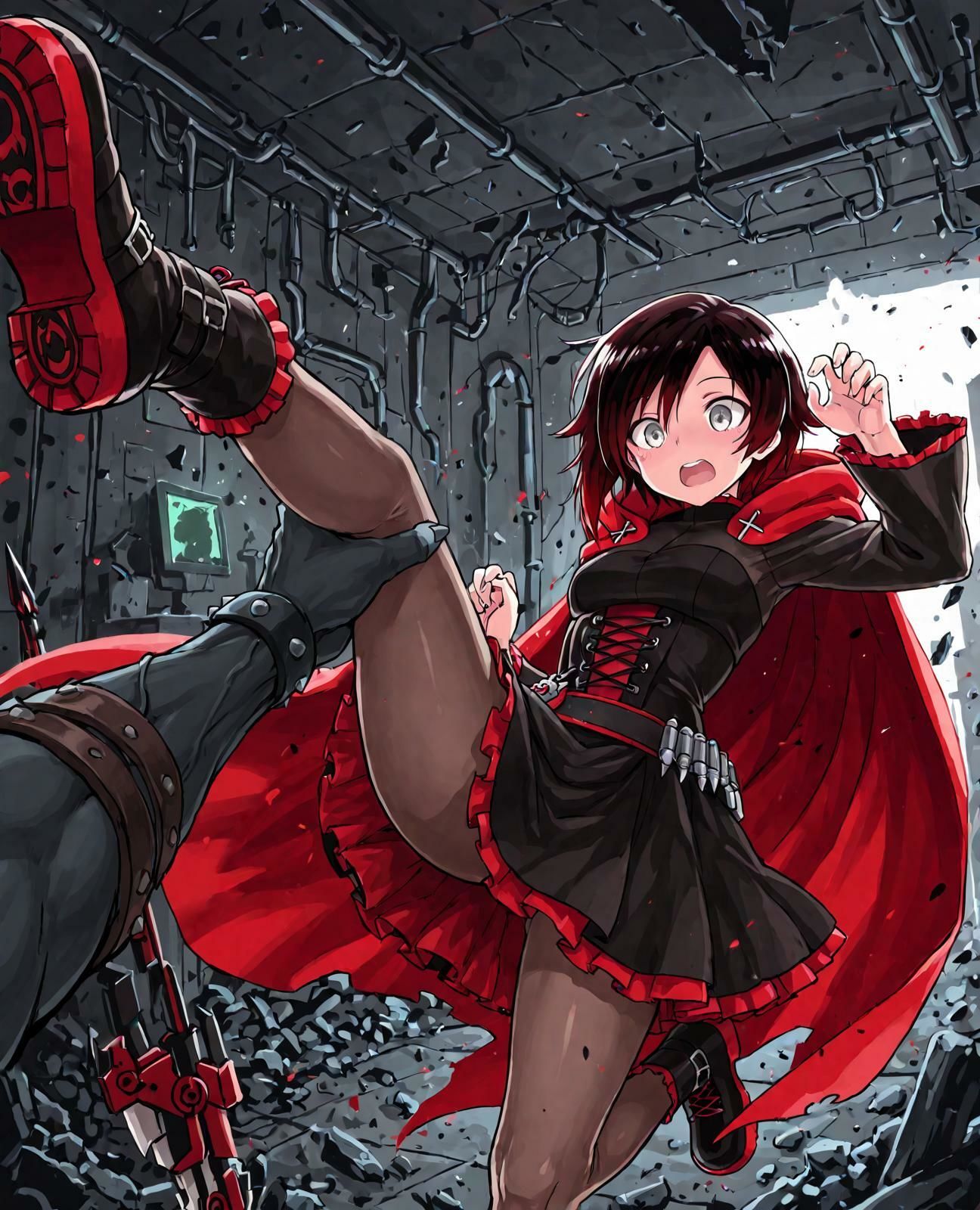 サンプル画像4:ルビー・Oーズがブラックオークロードに敗北(Shedd) [d_601264]