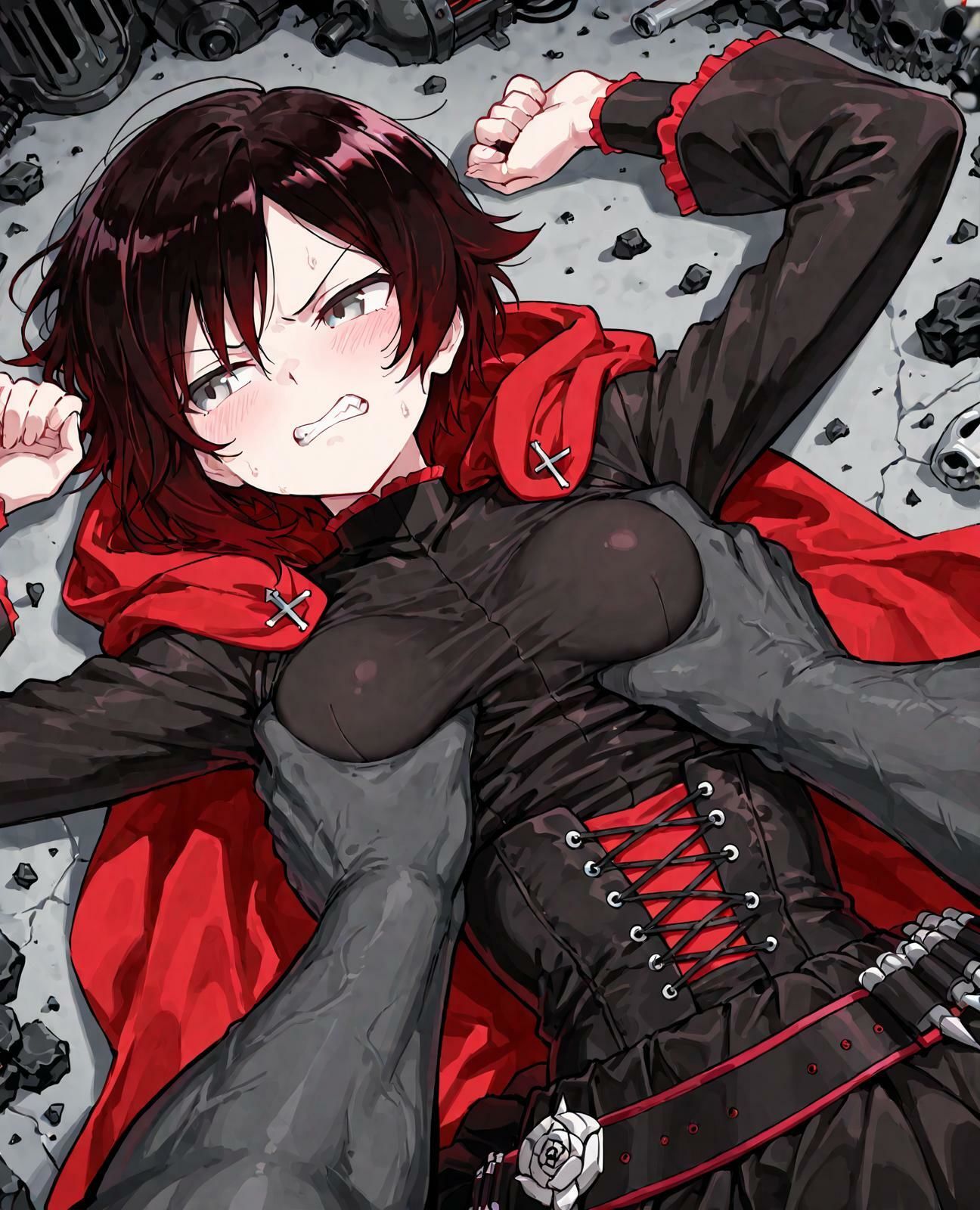 サンプル画像5:ルビー・Oーズがブラックオークロードに敗北(Shedd) [d_601264]