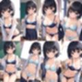 教室で脱ぎだす同級生-ボブ編-【500枚】