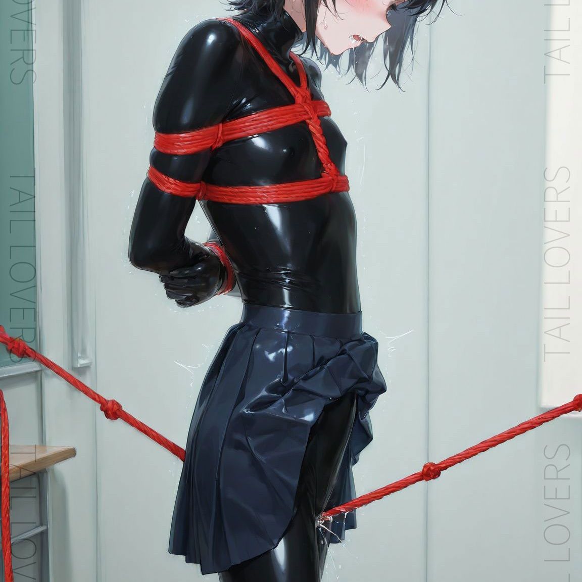 サンプル画像6:護謨学院『緊縛美術講習』｜Shibari Art Workshop【374枚】(TAIL LOVERS) [d_601336]