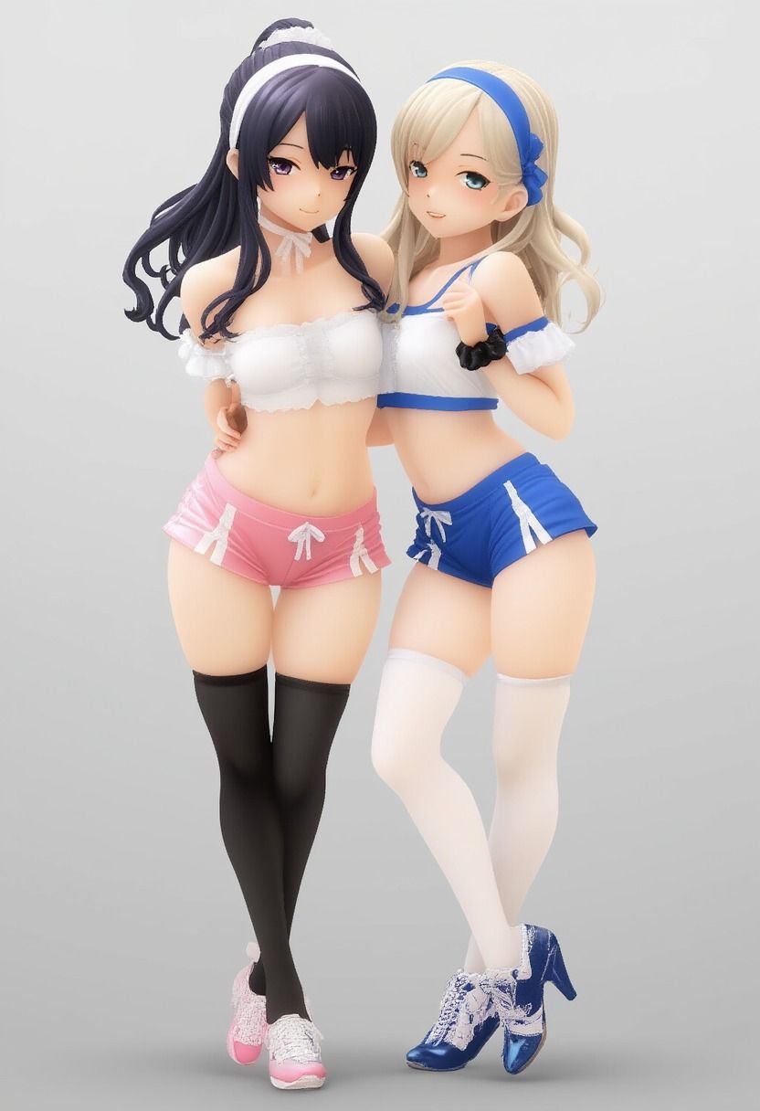 フィギュア風イラスト130枚 画像1