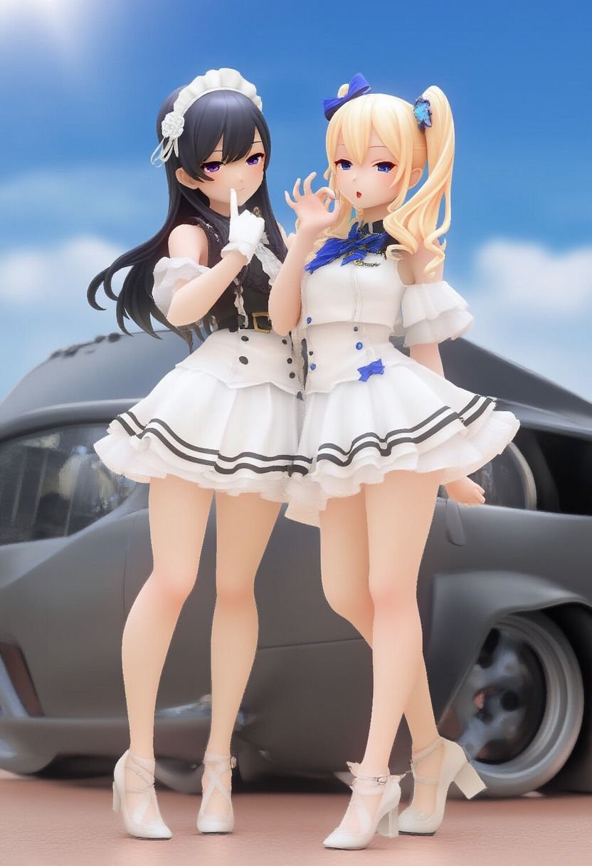 フィギュア風イラスト130枚 画像2