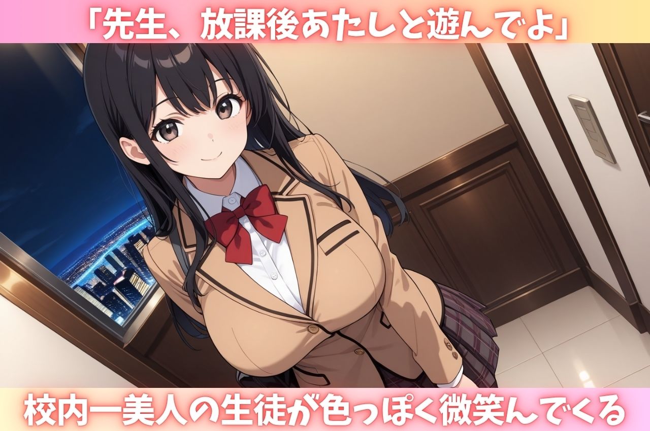 名門一の美女の誘惑に負けて・・・放課後ラブホで中出ししまくった 画像1